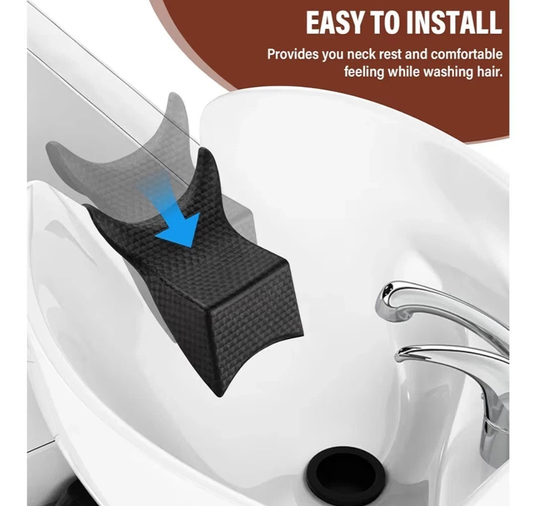 Salon Shampoo Bowl Neck Cushion Gel Support for Hair Washing