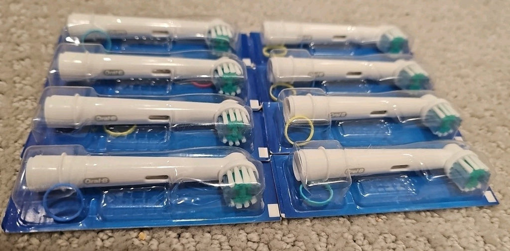Oral-B Precision Clean Toothbrush Replacement Heads 8 Pack - OEM Genuine
