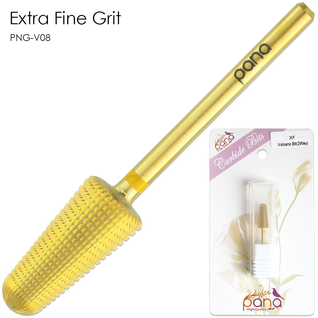 Two Ways Volcano Nail Carbide Bit for Acrylic Gel Removal - USA Made