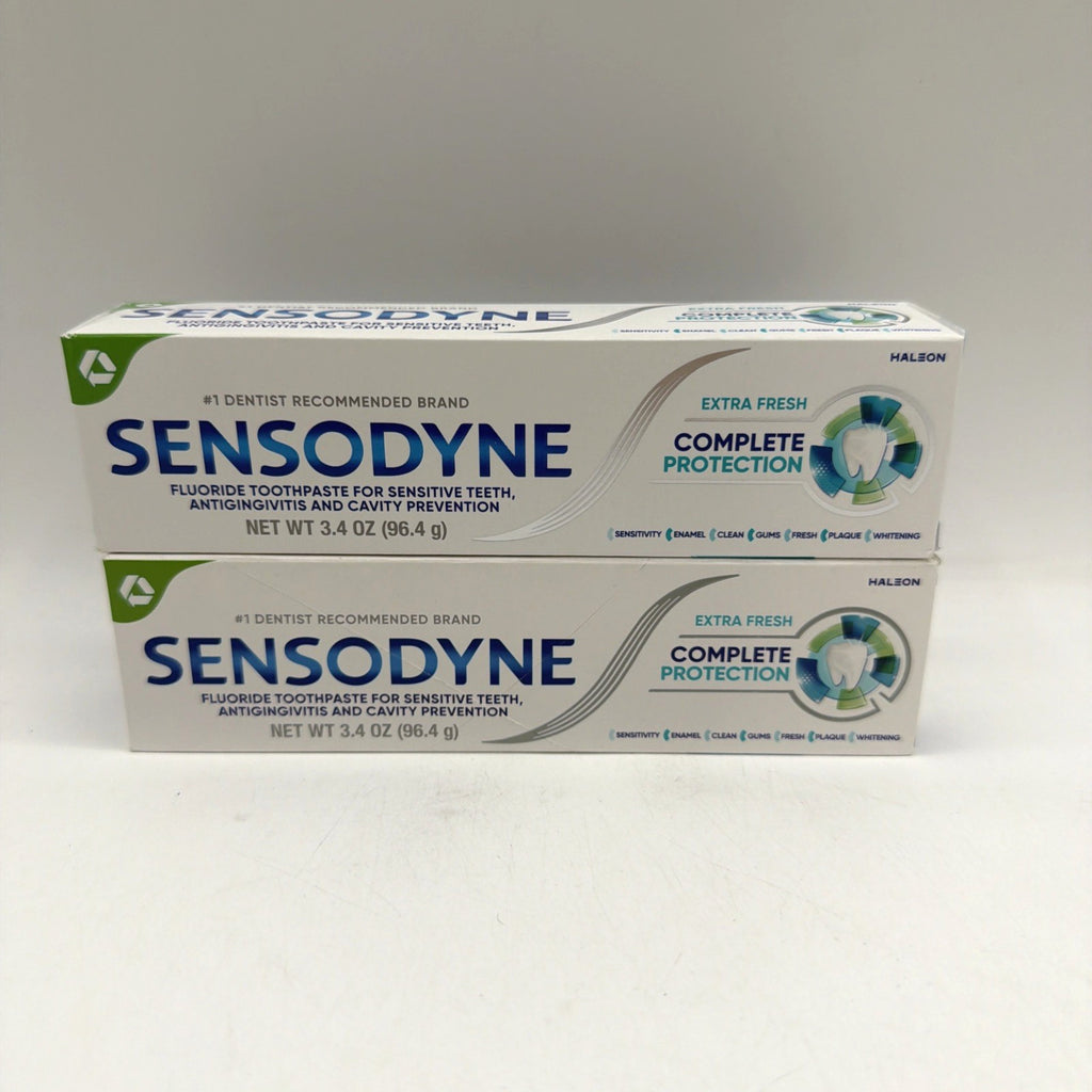 Sensitive Toothpaste for Gingivitis - Complete Protection, 3.4 oz 2 Pack