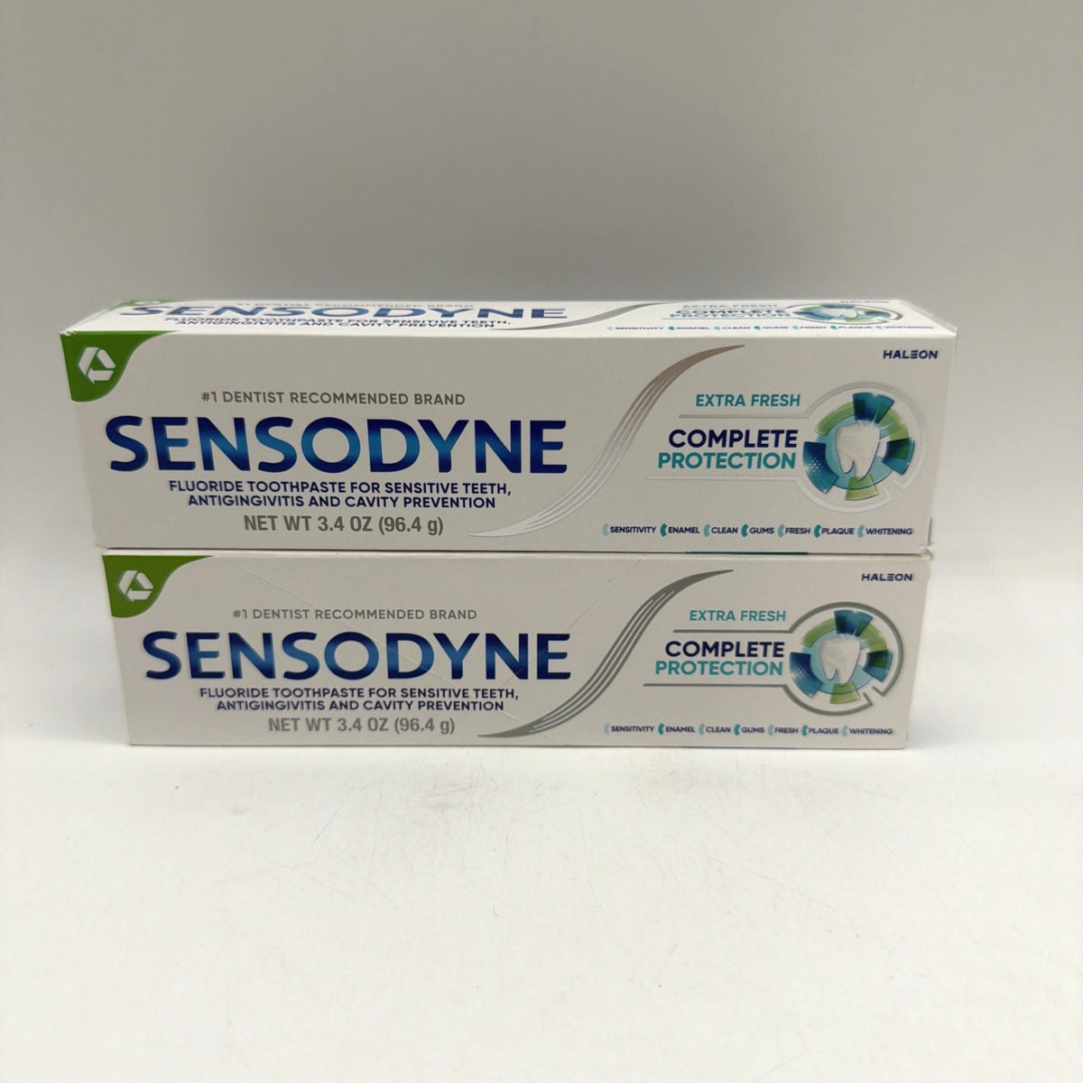 Sensitive Toothpaste for Gingivitis - Complete Protection, 3.4 oz 2 Pack