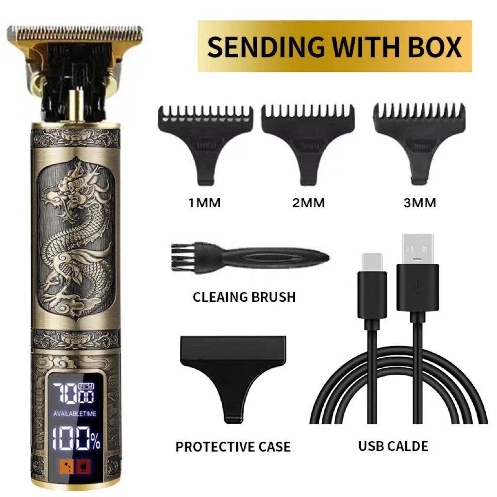 Cordless Hair Clipper & Beard Trimmer for Men Professional Grooming
