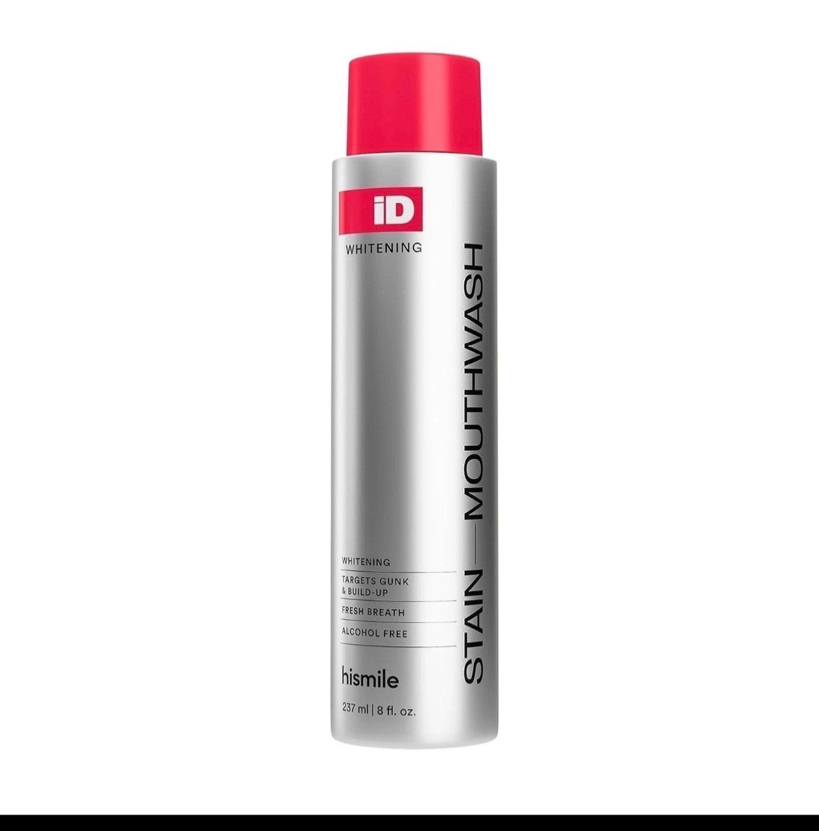 Hi-smile ID Stain Whitening Mouthwash - Peroxide Gunk Remover, Sensitive & Enamel Safe