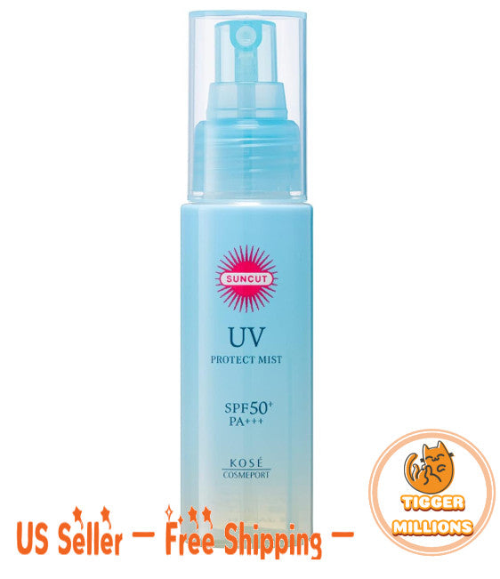 UV Spray SPF50+ PA+++ for Body and Hair - Water-Resistant Sun Protection Mist