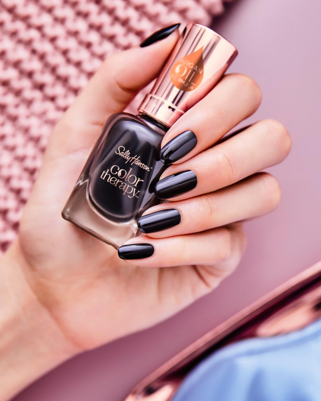 Nail Polish with Argan Oil Hydration - 374 Wine Not - Long-Lasting & Nourishing