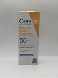 Mineral Sunscreen SPF 50 Face Sunscreen 2.5 oz Hydrating Sunblock