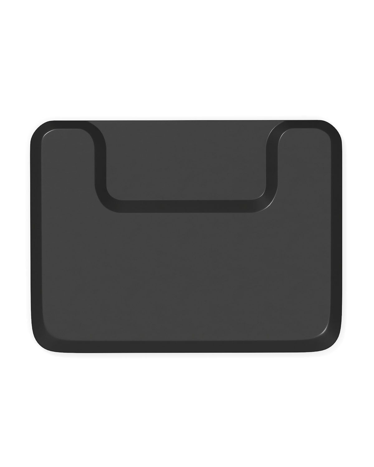 Anti-Fatigue Salon Chair Floor Mat 4x3 Feet Black 1/2 Inch Thick