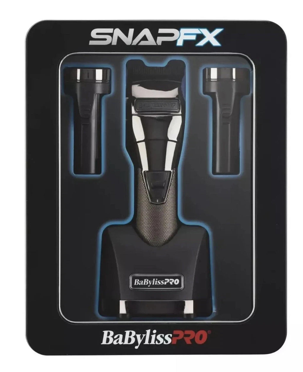 Dual Battery Cordless Hair Clipper with 8 Guide Guards & Free Spray