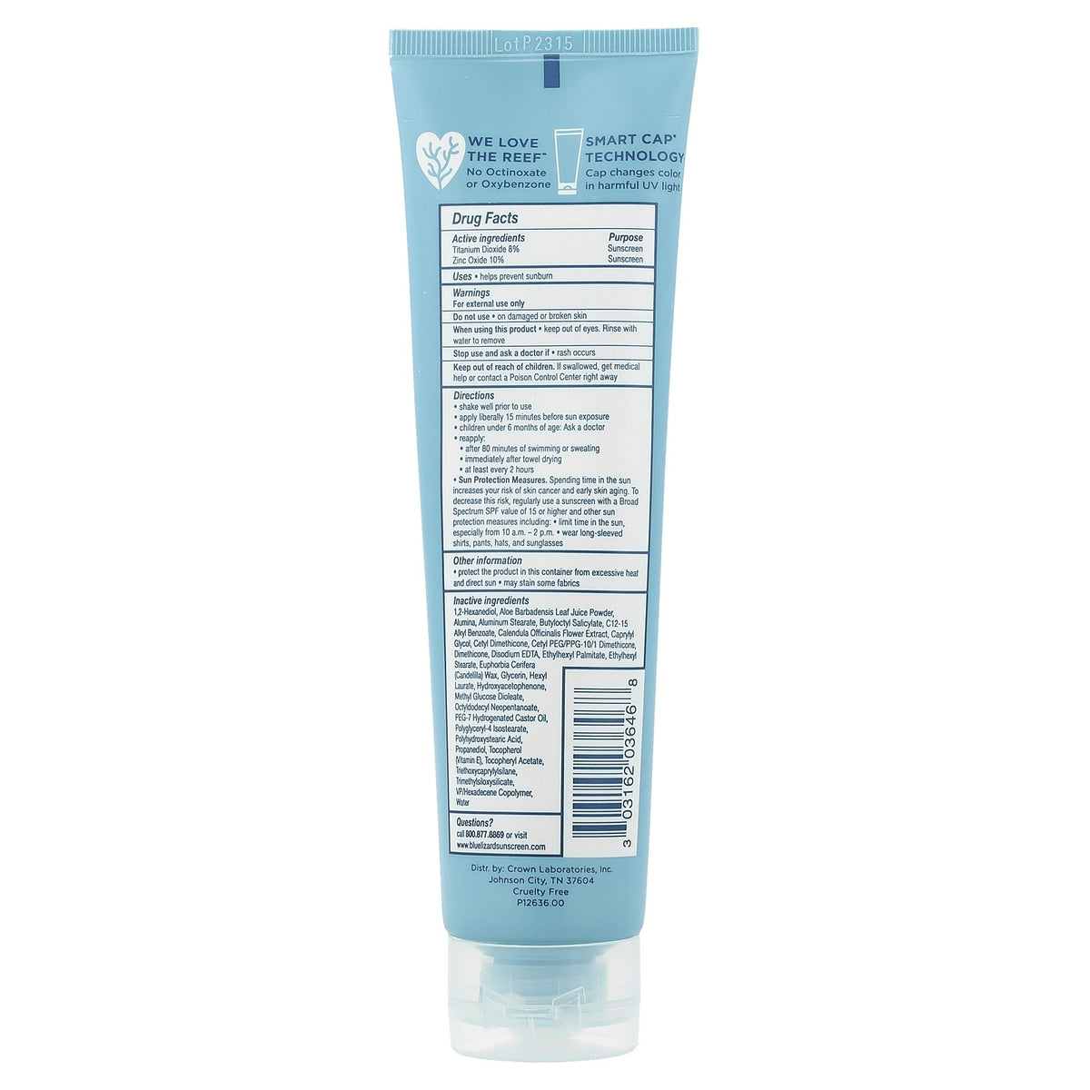Baby Mineral Sunscreen SPF 50 - Water Resistant Broad Spectrum, 5 fl oz
