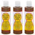 Natural Tanning Lotion for Deep, Fast Dark Tan - Pack of 3