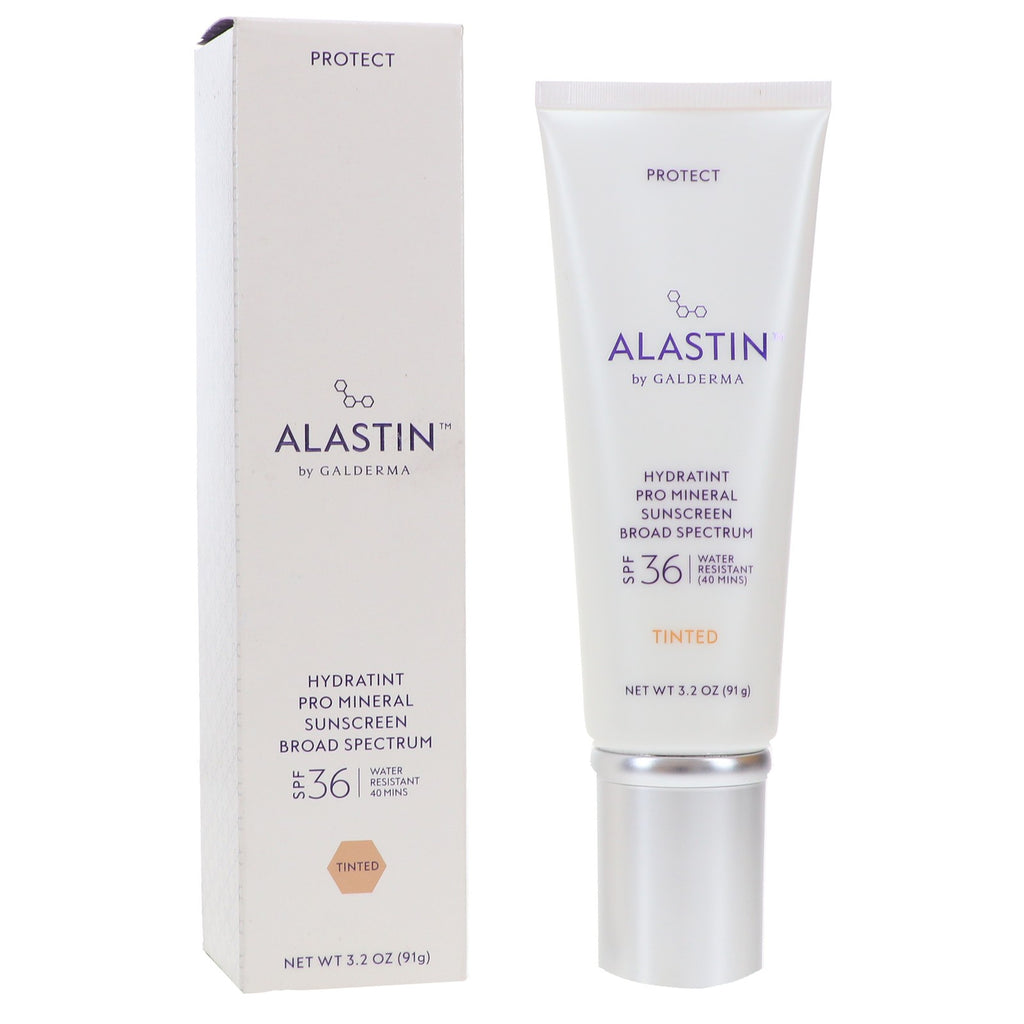 Mineral Sunscreen SPF 36 Tinted Face Sunscreen Broad Spectrum Hydratint Pro 3.2 oz