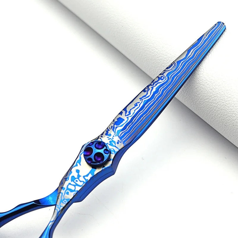 Professional Hairdressing Thinning and Cutting Shears - 6 Inch Barber Scissors