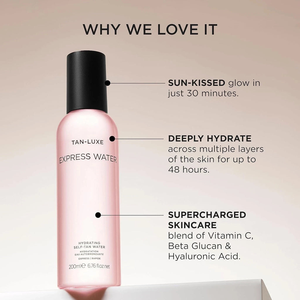 Self-Tanning Spray Mist with Hyaluronic Acid - Fast, Streak-Free Glow