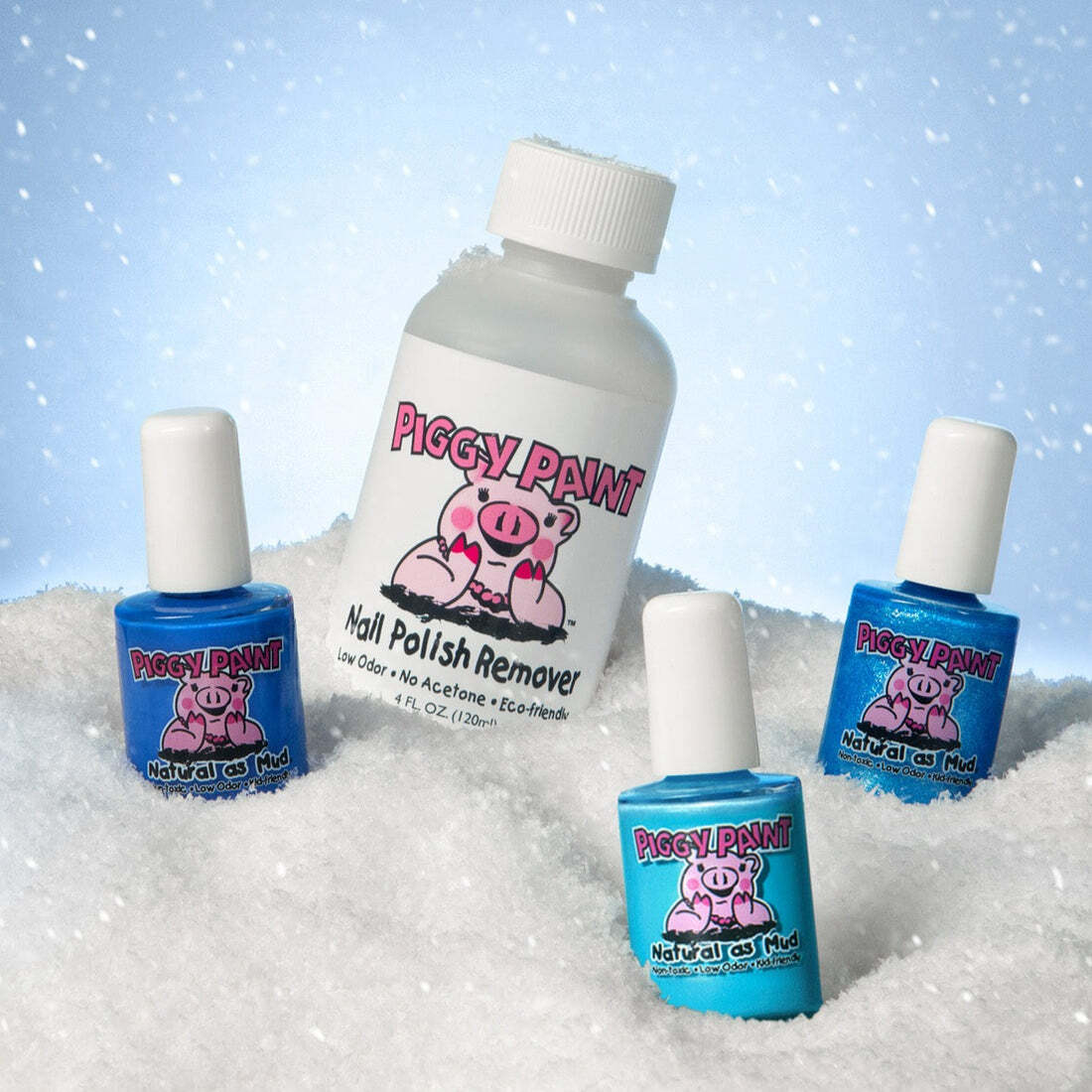 Kid-Friendly Nail Polish Remover with Aloe Vera & Vitamin E, 3.4 oz - Low Odor, Eco-Friendly
