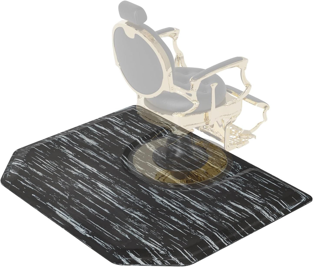 4x5 Ft Anti Fatigue Salon Floor Mat with Supportive Foam and Waterproof Surface