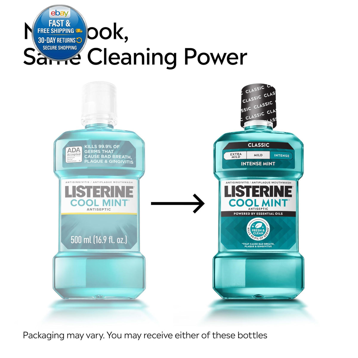 Antiseptic Mouthwash for Fresh Breath and Gum Care - 8.5 Fl Oz