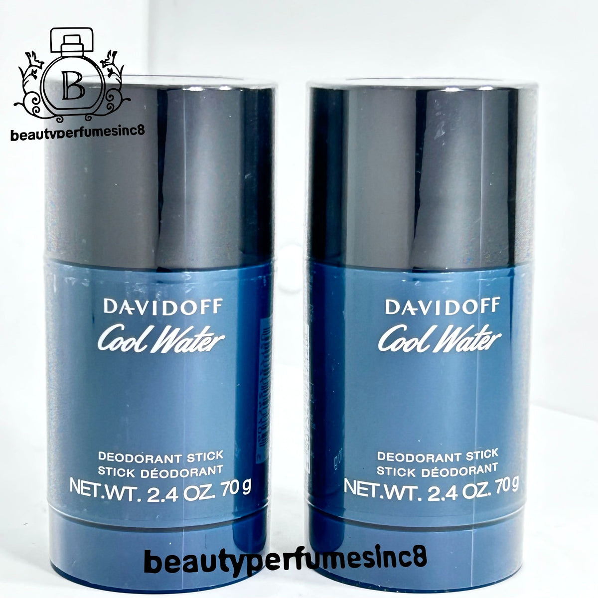 Men's Deodorant Stick - Cool Water by Davidoff 2.4 oz, Fresh Scent, Brand New
