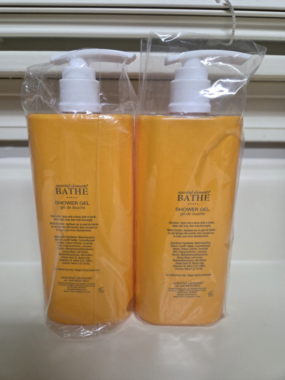 2-Pack Shower Gel Body Wash with Neroli - 9.6oz Eco-Friendly Bathing