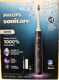 Electric Toothbrush Philips Sonicare 6400 Black Noir Rechargeable