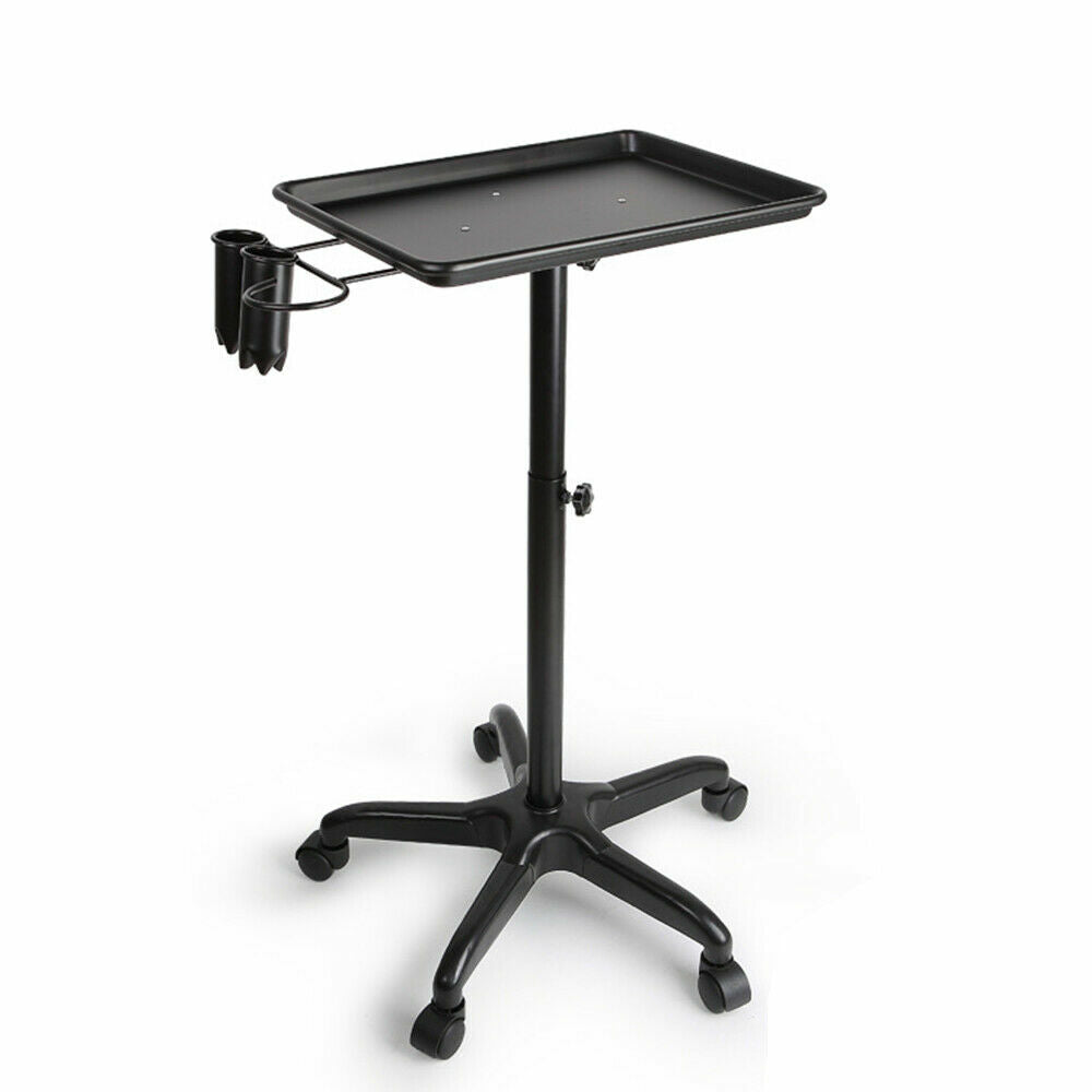 Professional Aluminum Salon Rolling Trolley Cart for Hair & Medical Use