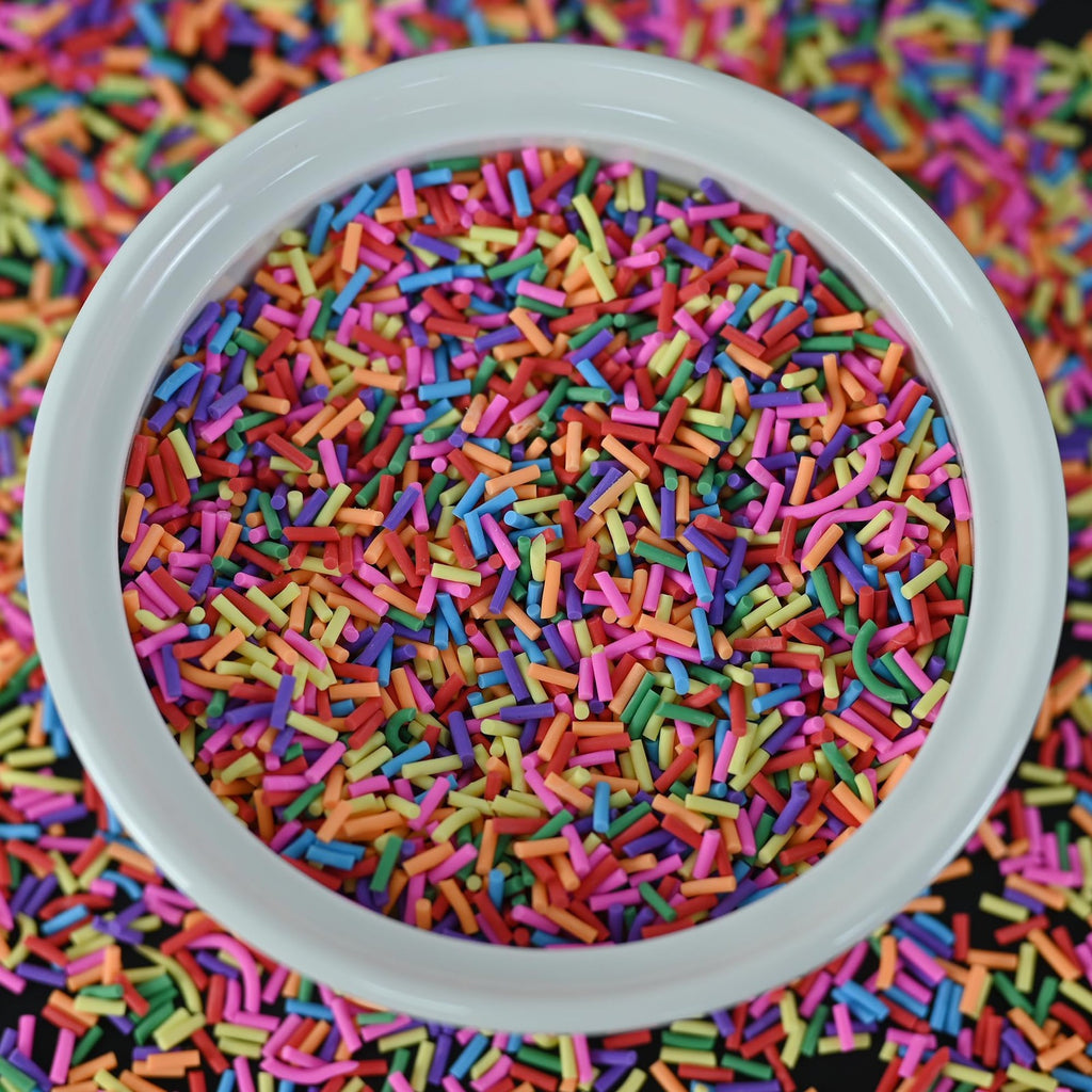 Fake Sprinkles 110g Non-Edible Polymer Clay for Crafts & Decor
