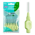 Interdental Brushes Extra Soft Green 0.8mm - Pack of 25 or 8