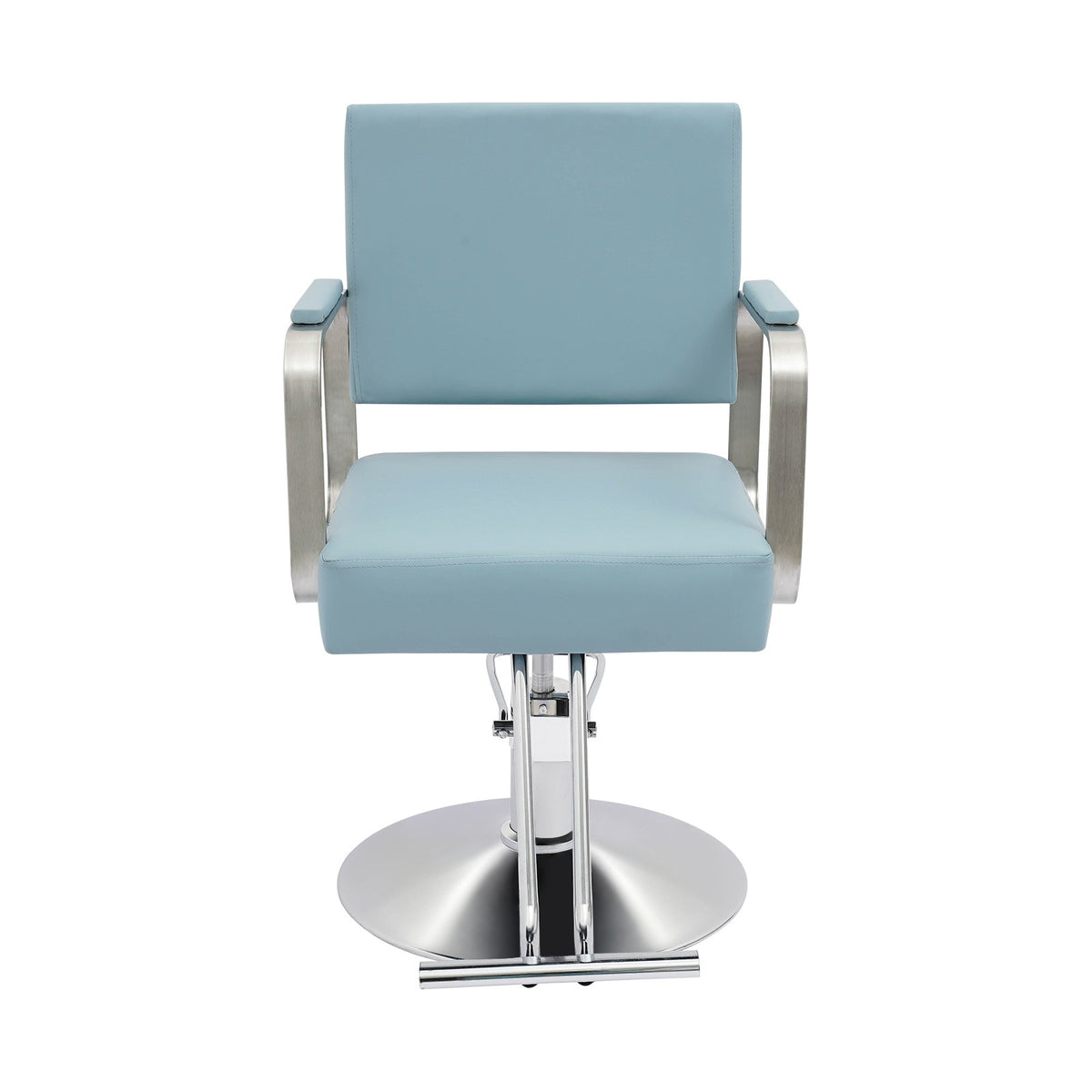 Hydraulic Barber Chair with 360° Swivel & Adjustable Height for Salon