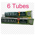 Herbal Fluoride-Free Toothpaste Set - 6 Tubes with Aloe Tea Tree Ginger Lemon