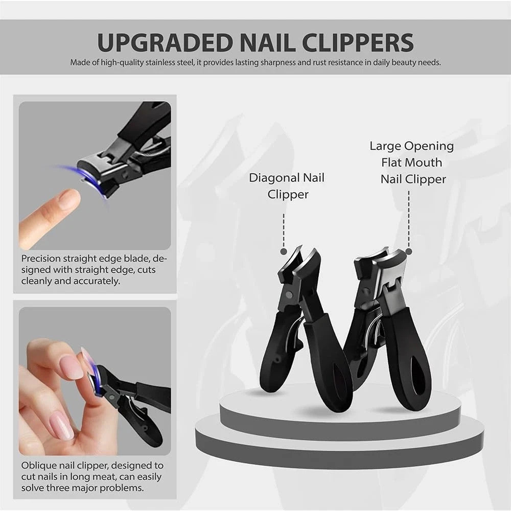 Heavy Duty Toenail Clippers for Thick Nails - Large Nail Cutter for Seniors
