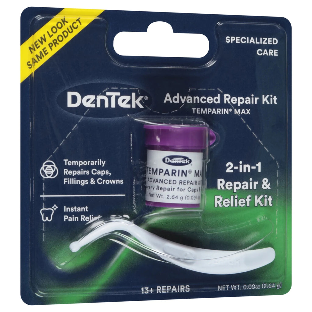 Dental Repair Kit for Loose Fillings - Emergency Temporary Tooth Fix, 13+ Repairs