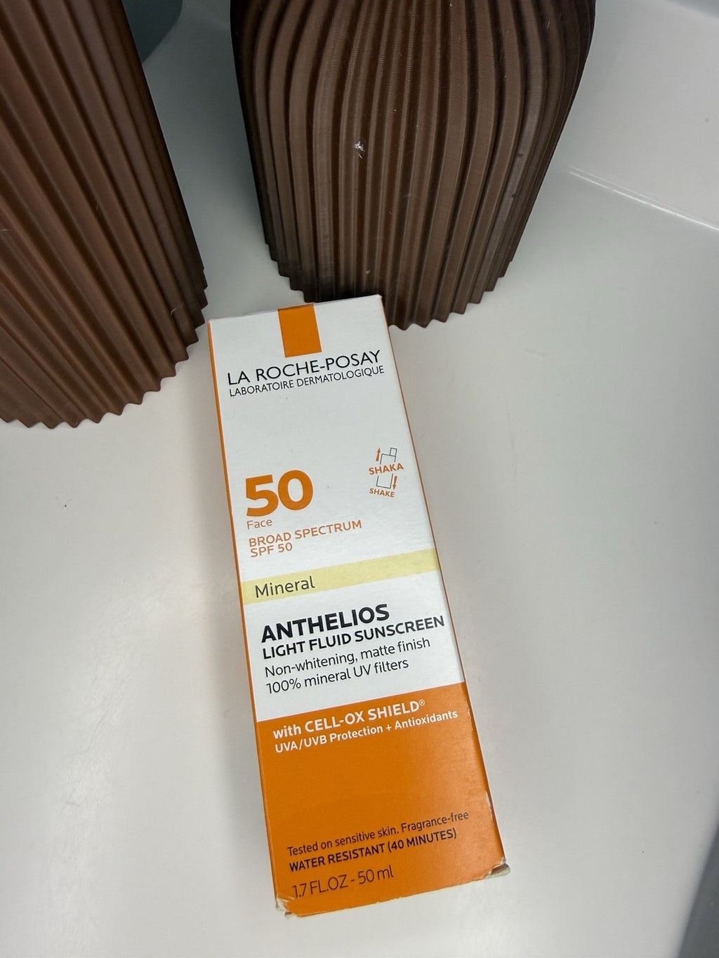 SPF 50 Tinted Sunscreen Fluid - Ultra-Light, Broad Spectrum UV Protection