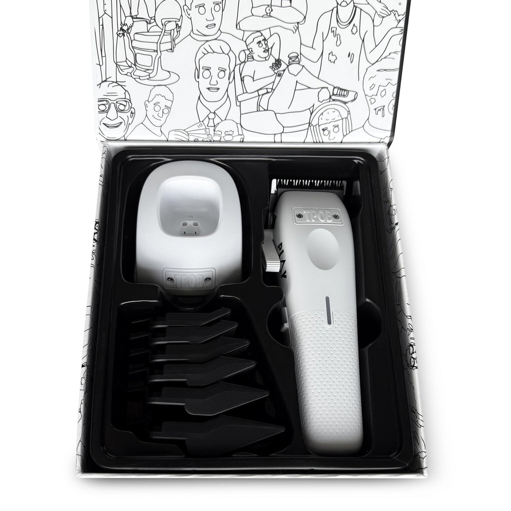 Professional Cordless Hair Clippers for Men - Dual Speed, with Guide Combs