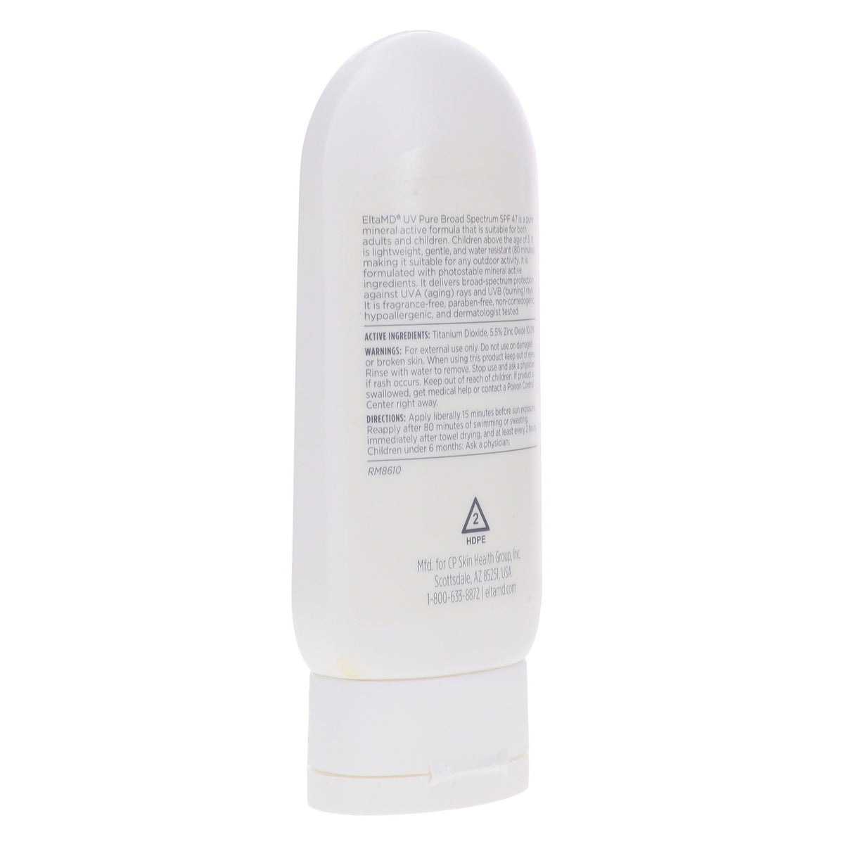 EltaMD UV Pure Broad Spectrum SPF 47 Sunscreen 4 oz for Face & Body