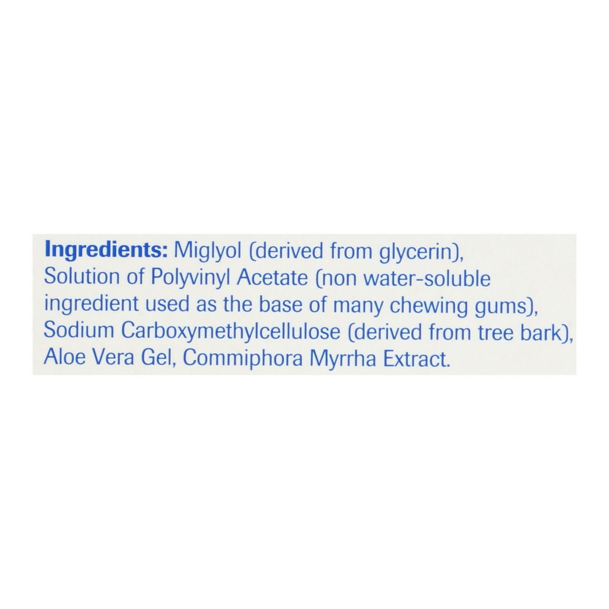 Waterproof Denture Adhesive with Aloe & Myrrh - 1.4 Ounce, Secure Fit
