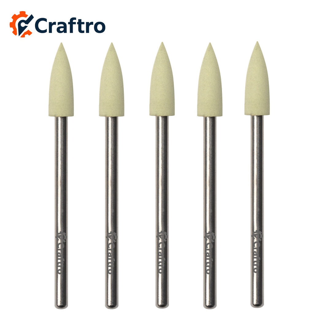 Nail Drill Silicone Polisher Bit Fine Grit for Nail Art & Manicure
