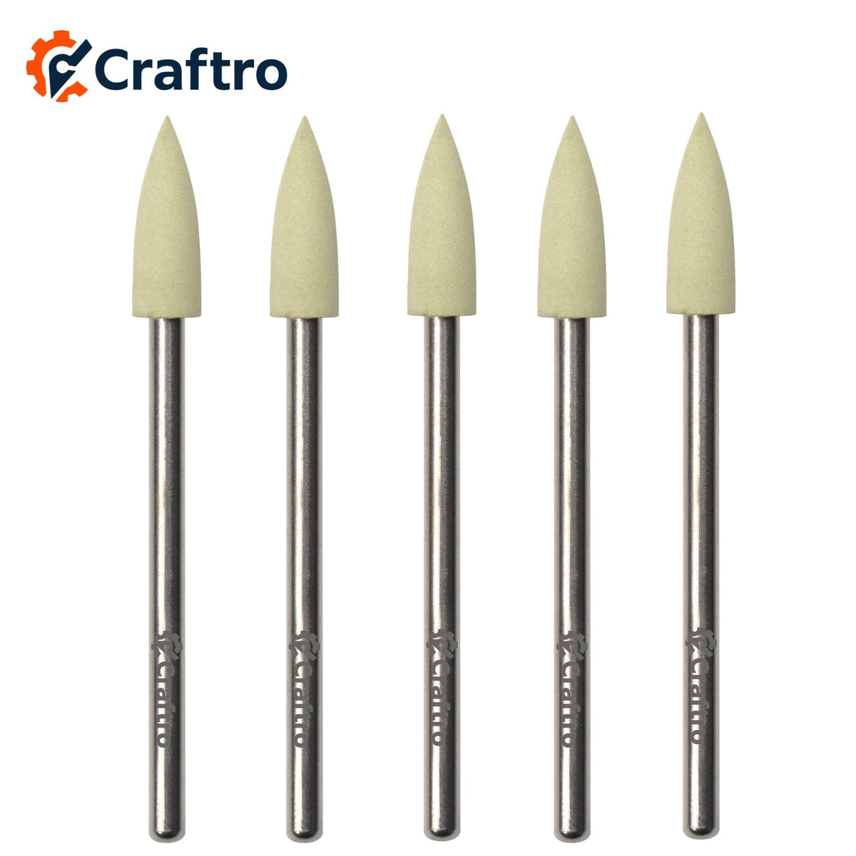Nail Drill Silicone Polisher Bit Fine Grit for Nail Art & Manicure