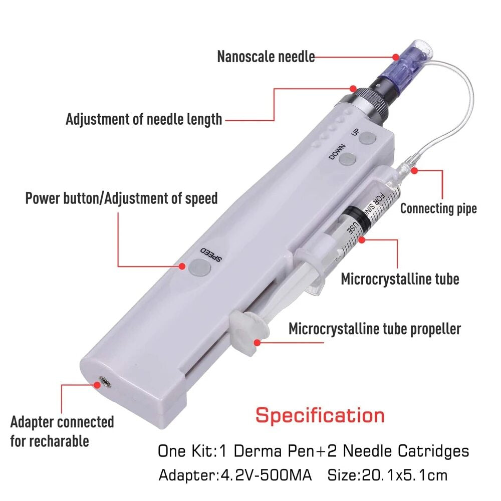 Nano Skin Water Pen Care Facial Wrinkle Removal Machine - Rejuvenation Device