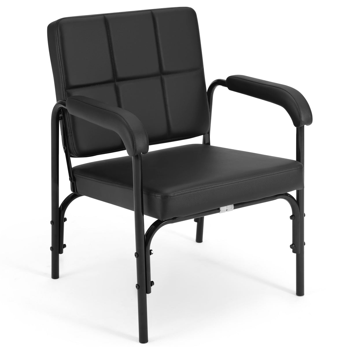 Heavy Duty Auto Reclining Shampoo Chair for Salons & Spas - Black