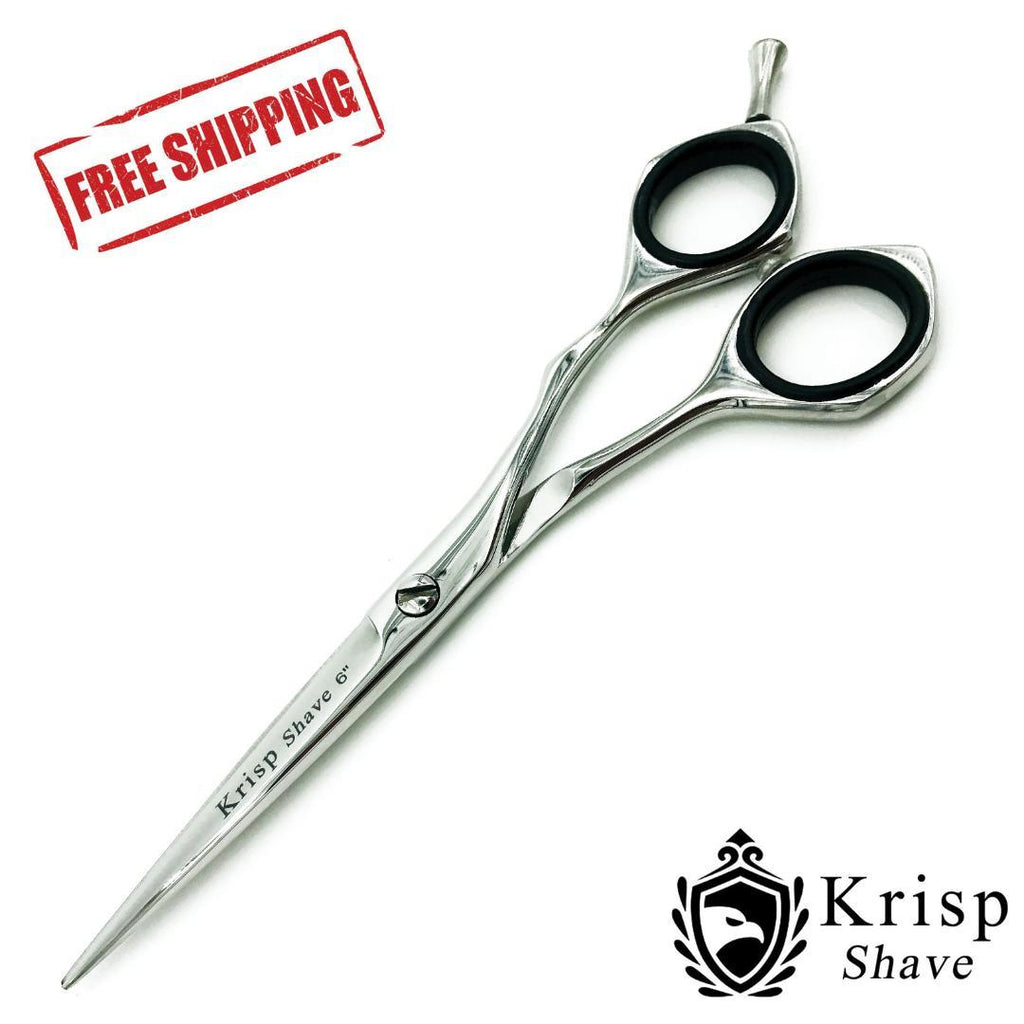 Hair Cutting Shears and Razor Set - 6 Inch Hairdressing Scissors & Shaving Razor