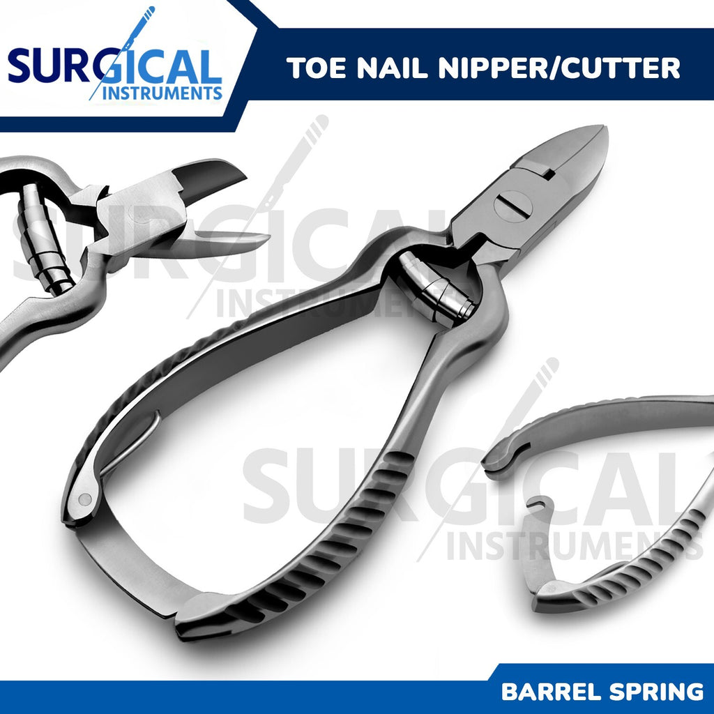 Professional Heavy Duty Steel Nail Clipper for Manicure & Pedicure