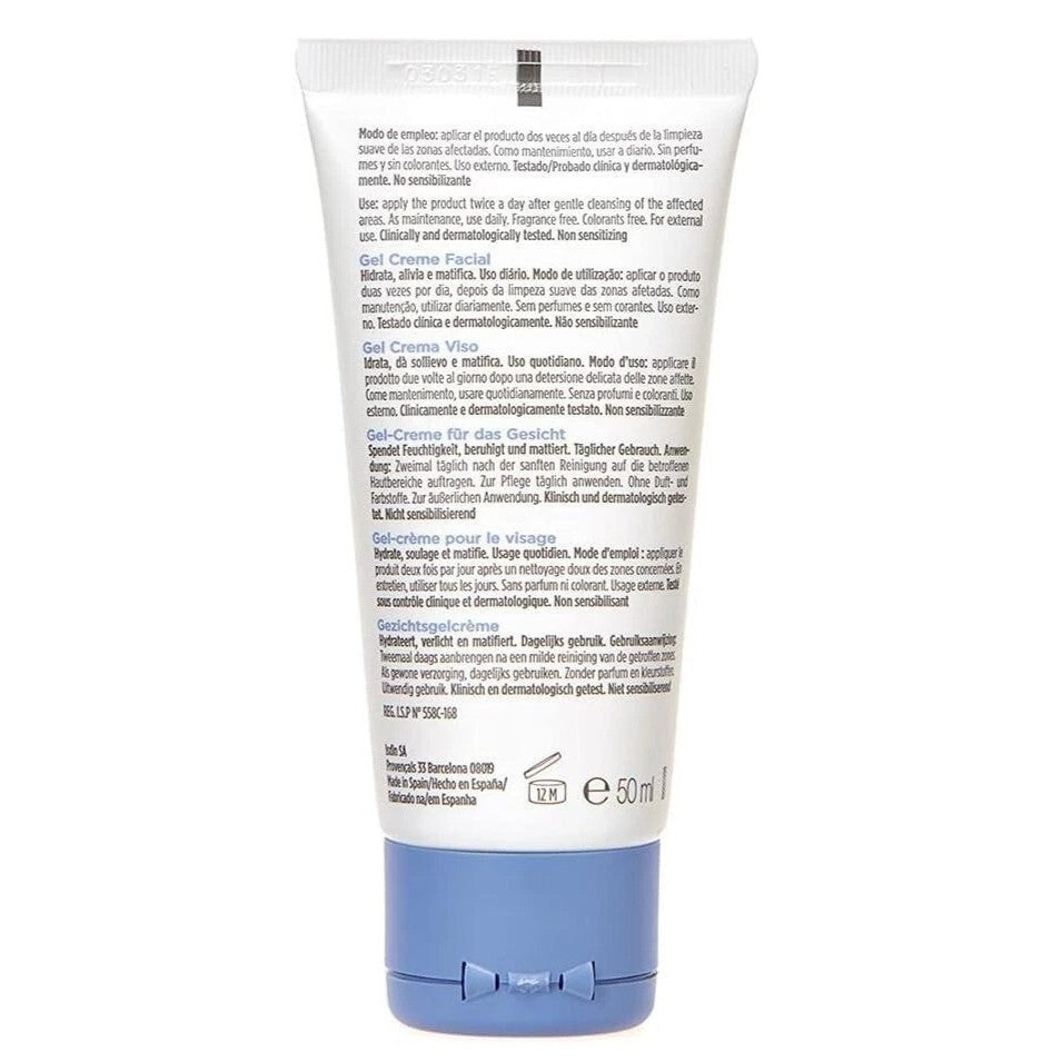 Seborrheic Skin Care Gel-Cream for Face - Moisturizer & Mattifying 50ml