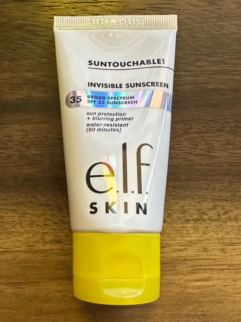 e.l.f. Invisible Sunscreen SPF 35 & Primer 1.7oz Full Size - Sun Protection & Makeup Base