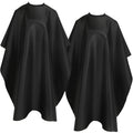 2 Pack Adult Barber Capes with Snap Closure - Professional Hair Cutting Cape