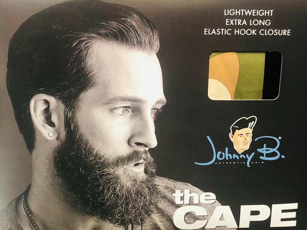 Camo Barber Cape for Haircutting & Styling - Premium Quality, Authentic Johnny B