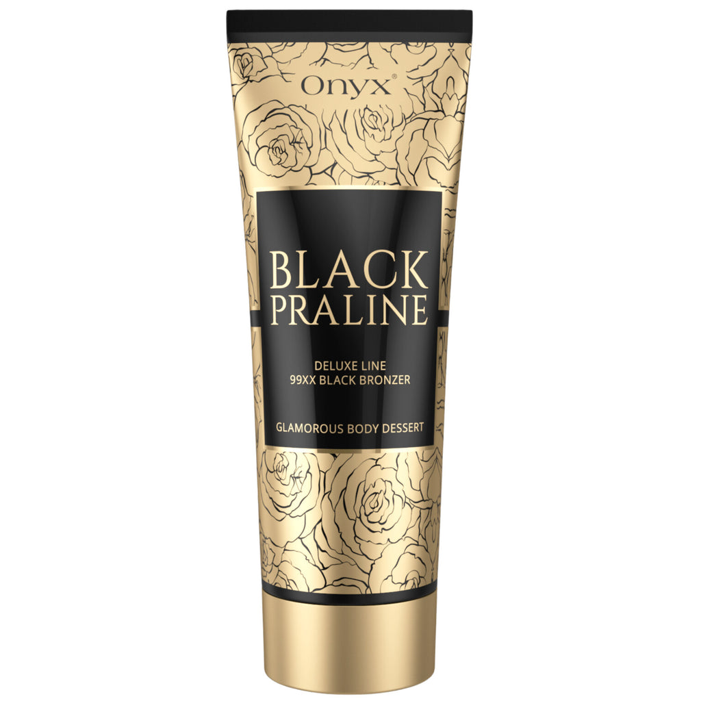 Onyx Black Praline Bronzing Tanning Lotion for Deep Dark Tan 6.76 fl oz