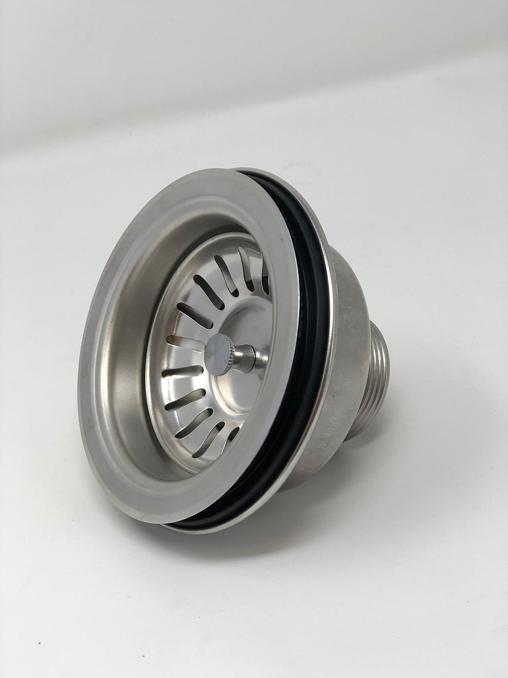 Salon Shampoo Bowl with Drain Assembly & Flexible Hose - Durable Stainless Steel