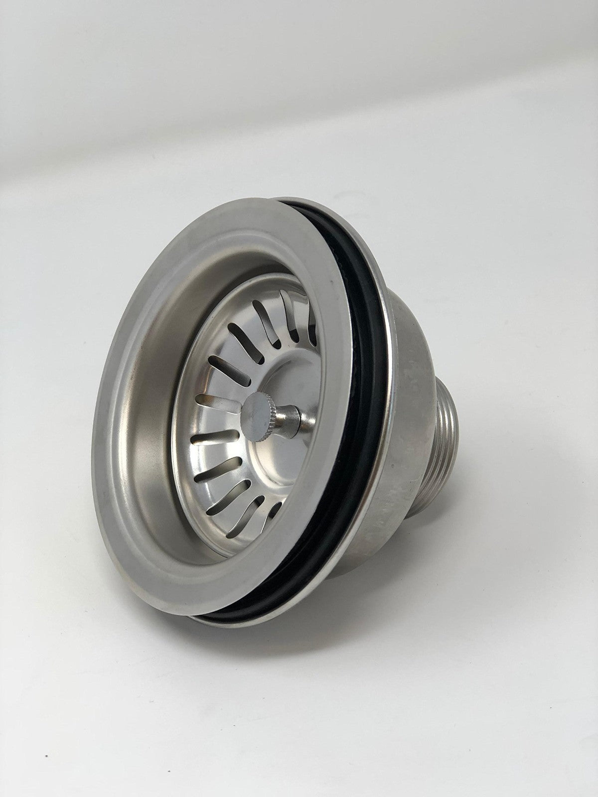 Salon Shampoo Bowl with Drain Assembly & Flexible Hose - Durable Stainless Steel