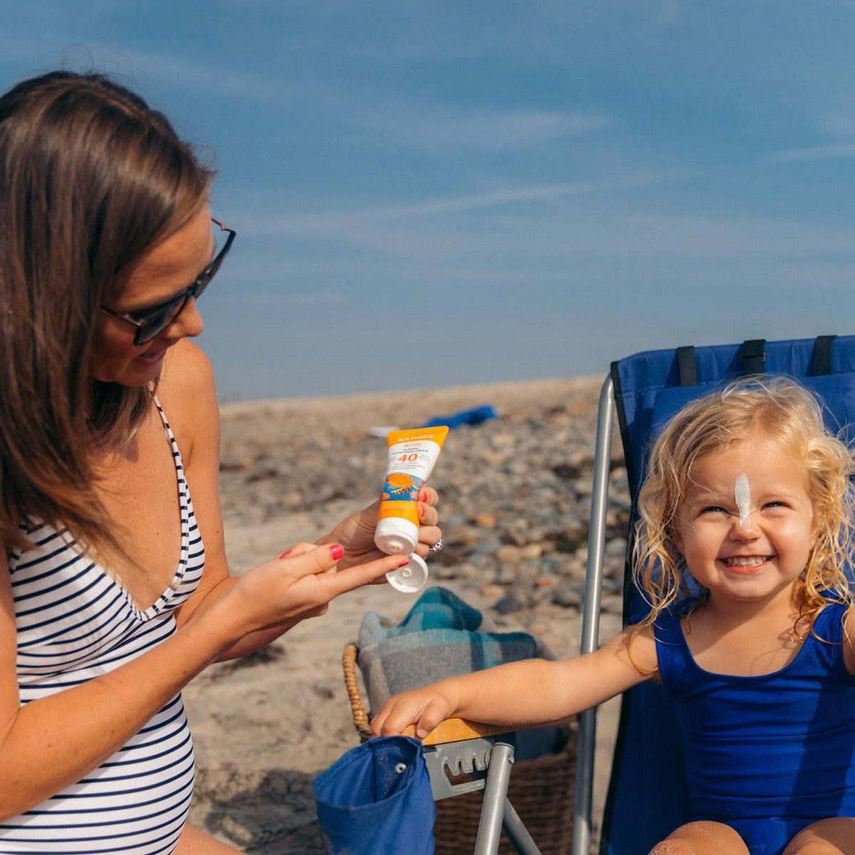 Kids Mineral Sunscreen SPF 40 Hypoallergenic Paraben-Free Vanilla 2.9 oz