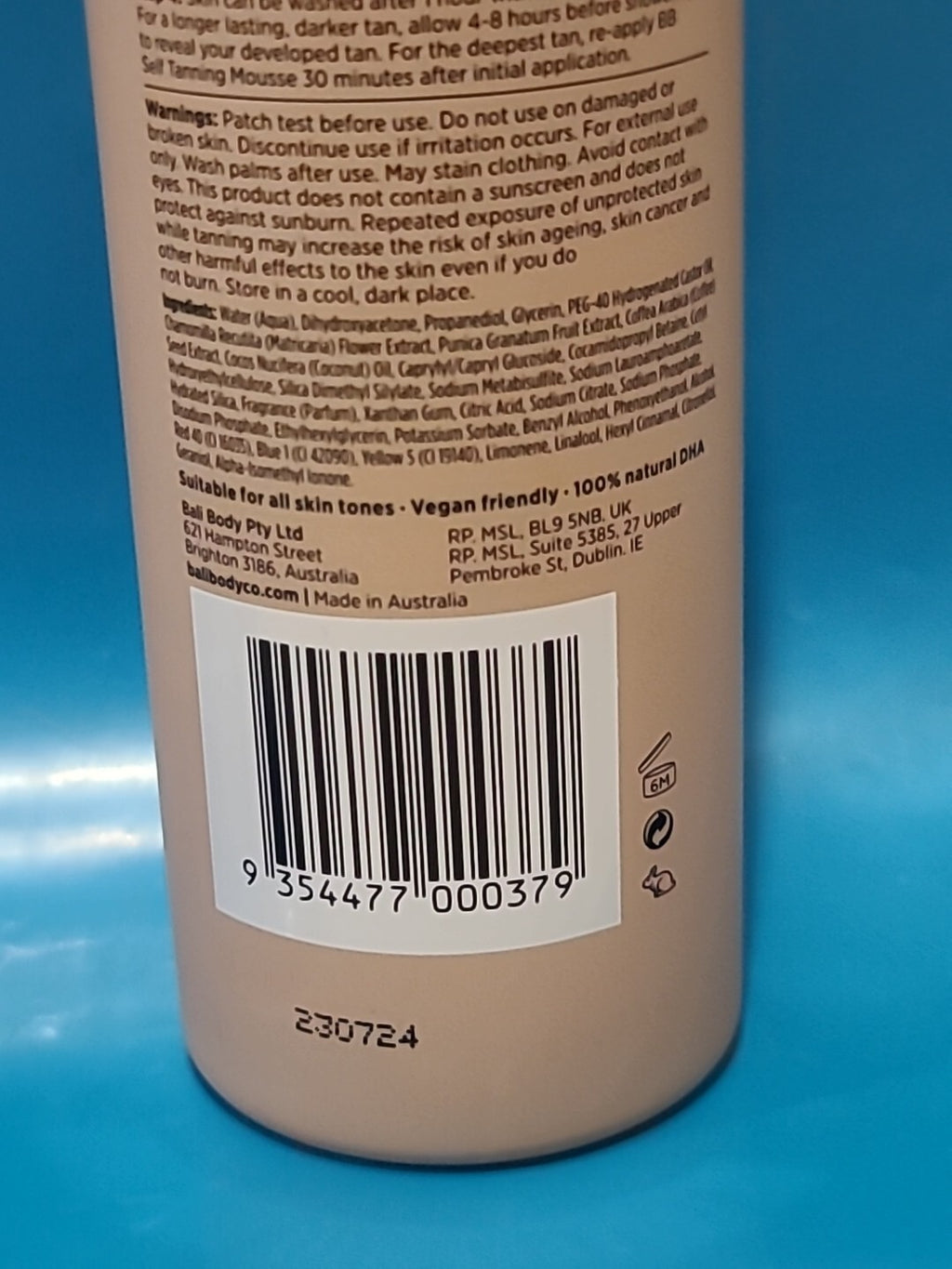 Self Tanning Mousse - Ultra Dark Sunless Tan for Natural Glow 6.7 Fl Oz