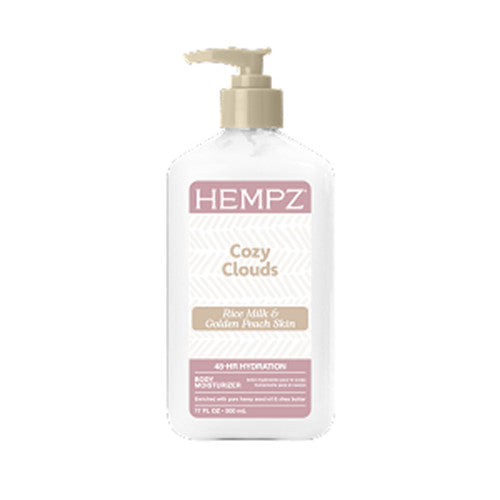 Cozy Clouds Hemp Seed Oil Body Lotion - 17oz Shea & Aloe Hydrating Moisturizer